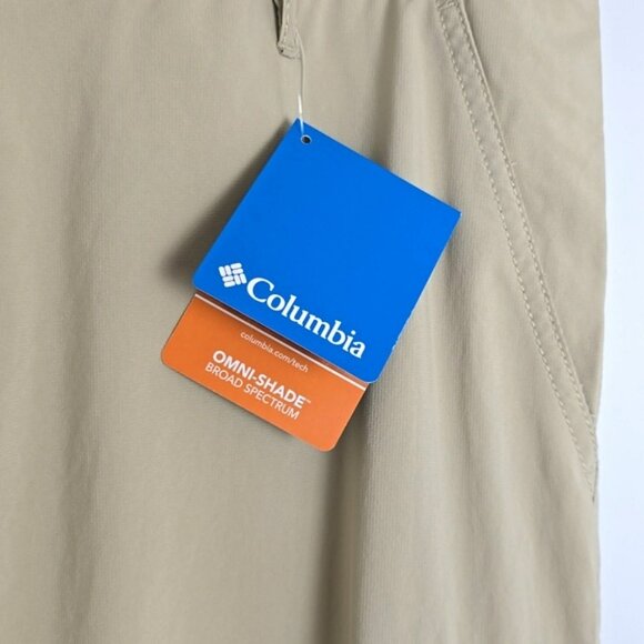 Columbia Women's Silver Ridge Utility Convertible Lightweight Pants Sand Size 16 - Picture 9 of 16